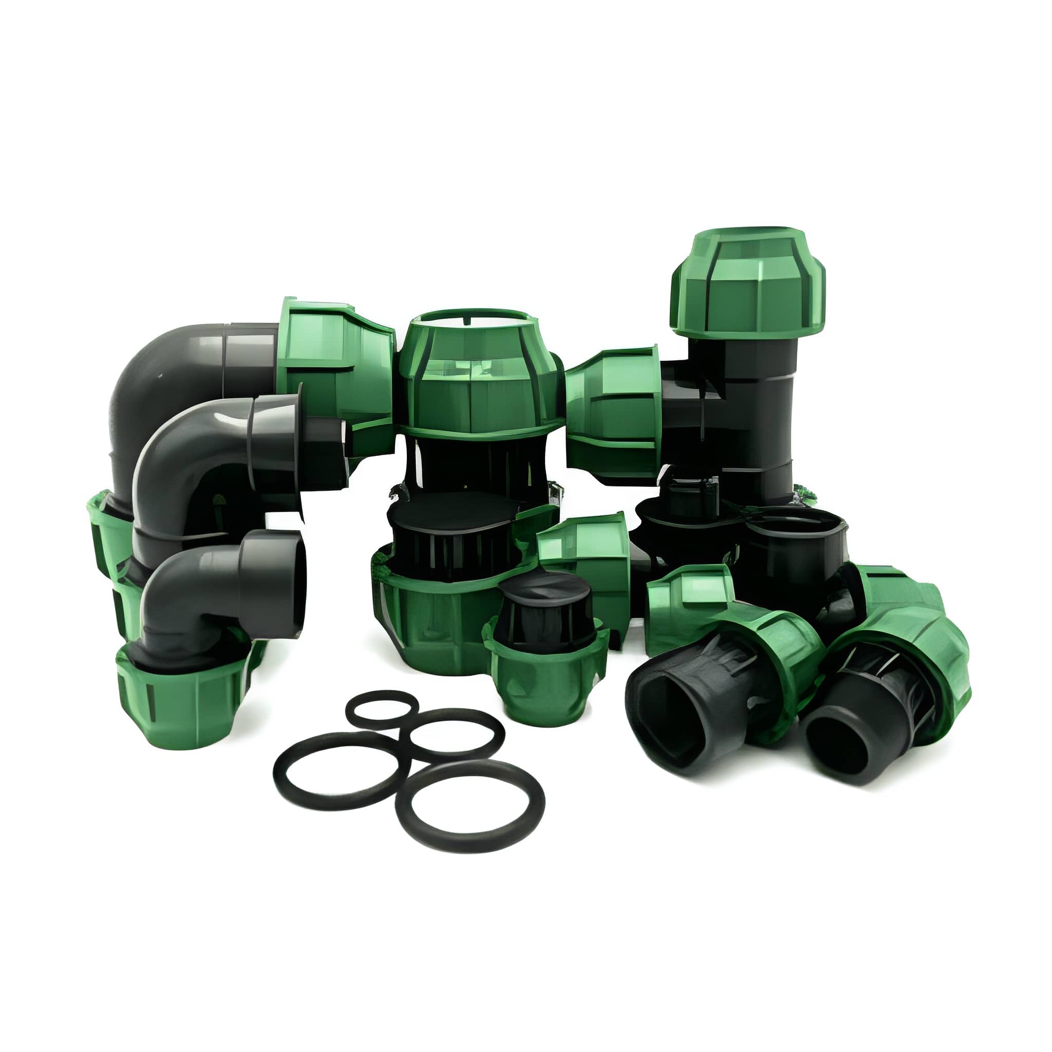 KPE gyorskötő idomok (6-10bar) csőhöz