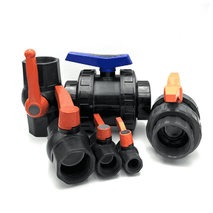 Műanyag betétes műanyag csapok