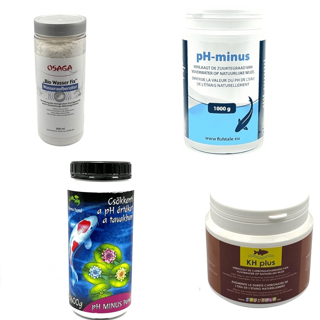 Vízbeállítók, vízstabilizátorok ph,kh,gh
